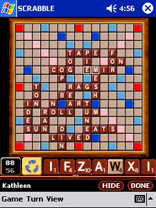 Trò Scrabble. (Pocketgear)