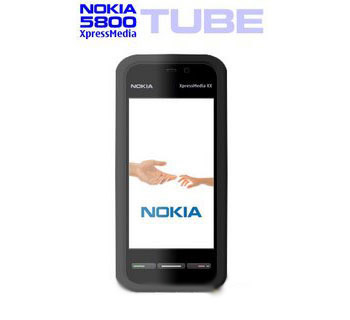 Thiết kế màn hình cảm ứng rộng của 5800 XpressMedia. Ảnh: Nokiaport.