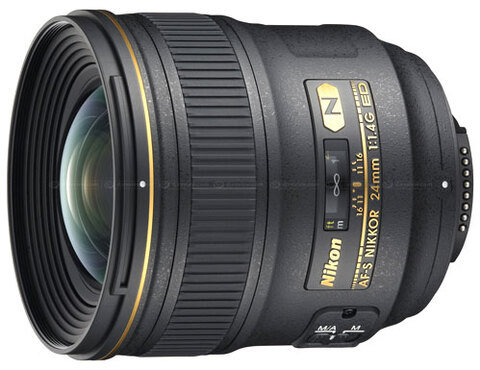 AF-S Nikkor 24mm f/1.4G ED có giá dự kiến đến 2.200 USD. Ảnh: Dpreview.