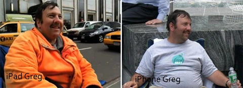 Greg Packer cũng từng là người đầu tiên đứng xếp hàng chờ mua iPhone năm 2007. Ảnh: Engadget.