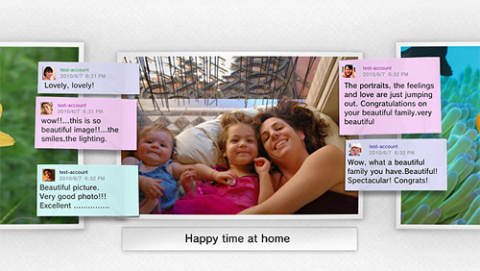 Máy chơi game của Sony có thêm khả năng duyệt và đăng ảnh trực tiếp lên Facebook, Picasa. Ảnh: PlayStation.