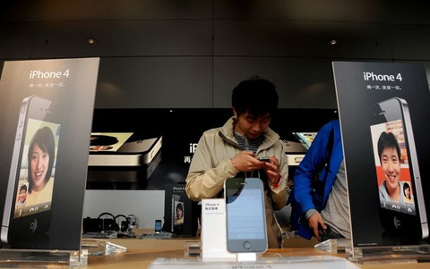 iPhone - biểu tượng của sự phát triển smartphone. Ảnh: Daylife.