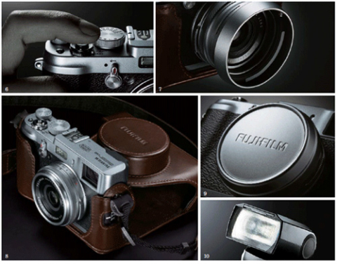 Fujifilm X100 có thiết kế cổ điển. Ảnh: Dpreview.