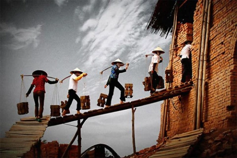 Góc nông nhàn của Đinh Mạnh Tài.