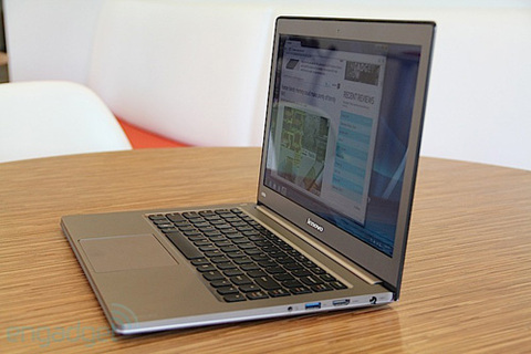 Lenovo IdeaPad U300s. Ảnh: Engadget.