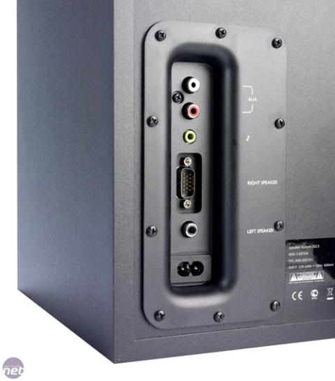 Các cổng ở phía sau.