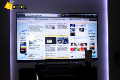 Trình duyệt web mới hỗ trợ các thẻ tab và duyệt Flash mượt.
