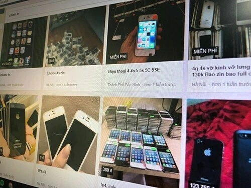 iPhone 4/4s vẫn được mua bán, trao đổi nhiều tại Việt Nam.