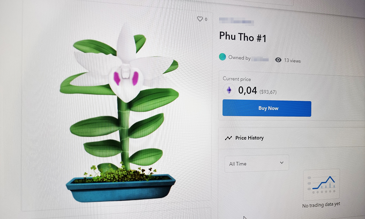 Lan đột biến thành vật phẩm số giá nghìn USD