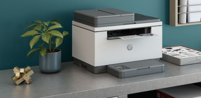Sản phẩm dùng mực in chính hãng thân thiện môi trường. Ảnh: HP