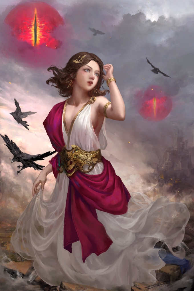 Tác phẩm đăng trên diễn đàn r/Art bị cho là sản phẩm vẽ từ AI. Ảnh: Minh Anh