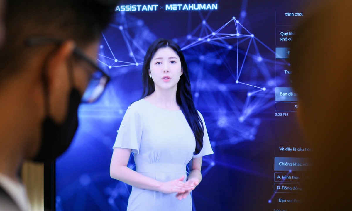 Trải nghiệm MC AI nói tiếng Việt tại AI4VN 2023