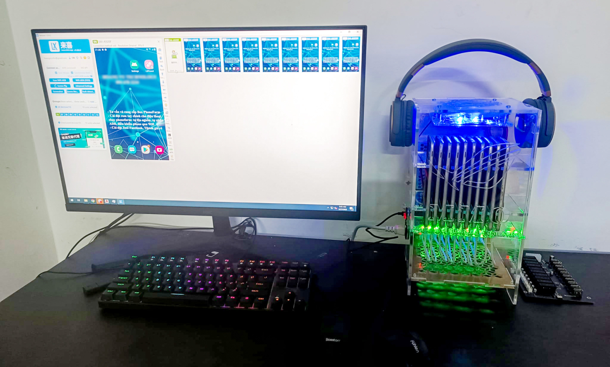 Chủ PhoneFarm hé lộ sự thật về tương tác khủng trên mạng xã hội