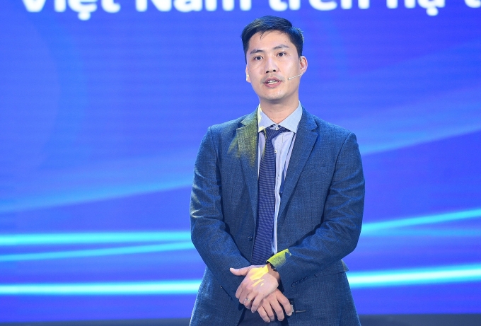 Ông Lý Quốc Chính, Phó Tổng giám đốc Công ty cổ phần Công nghệ công nghiệp Bưu chính Viễn thông. Ảnh: Giang Huy