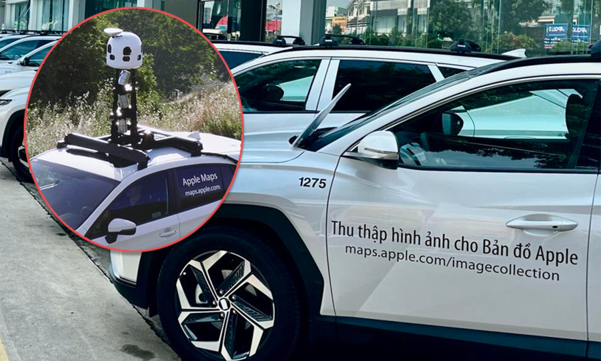 Xe của Apple thu thập dữ liệu bản đồ thế nào