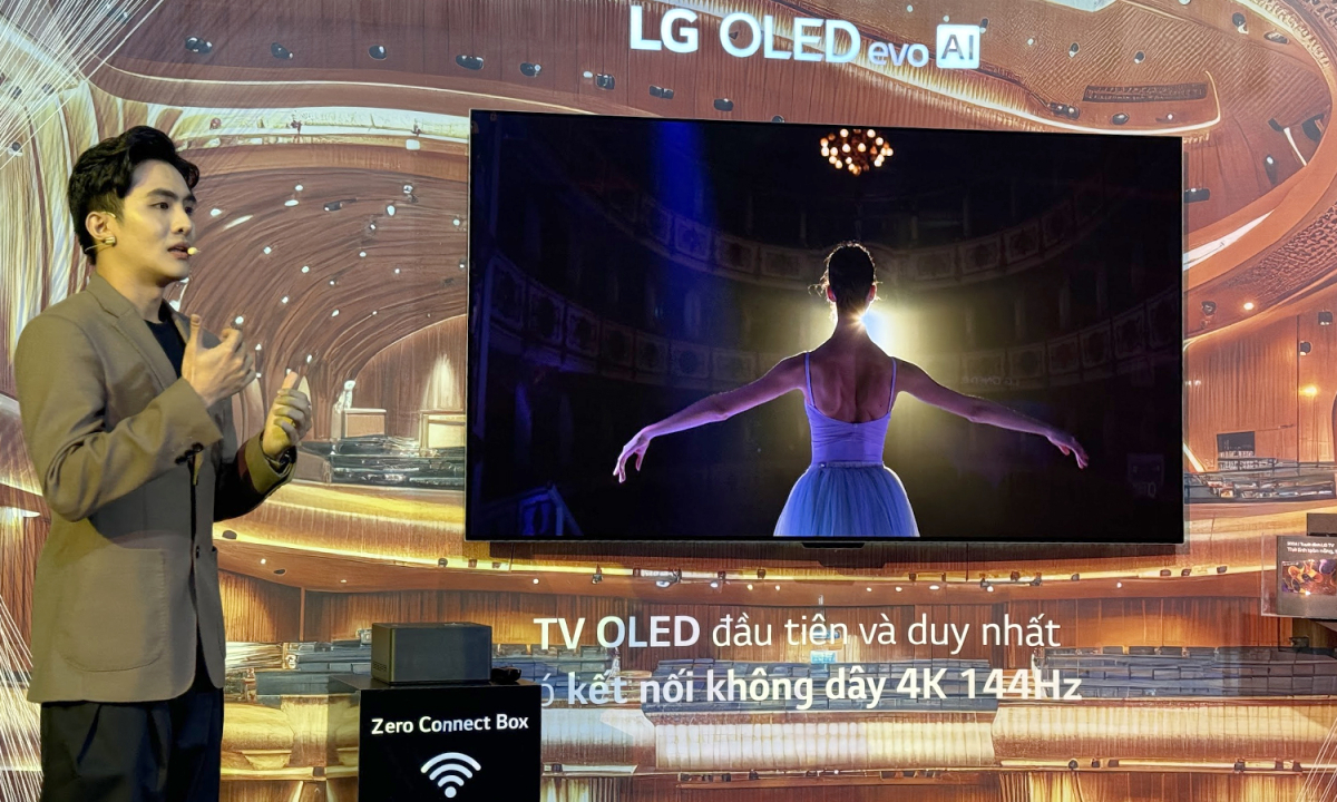 LG lần đầu bán TV OLED không dây tại Việt Nam