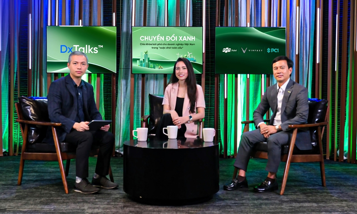 Doanh nghiệp khai thác sức mạnh công nghệ để "xanh hóa"