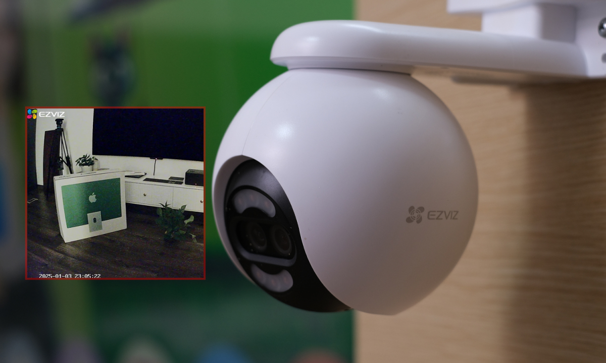 Ezviz H80x - camera an ninh 4K ghi hình đêm có màu