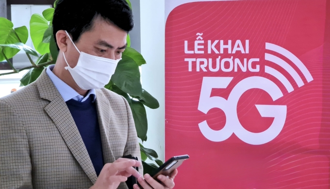 Người dùng trải nghiệm mạng di động 5G tại Thái Nguyên