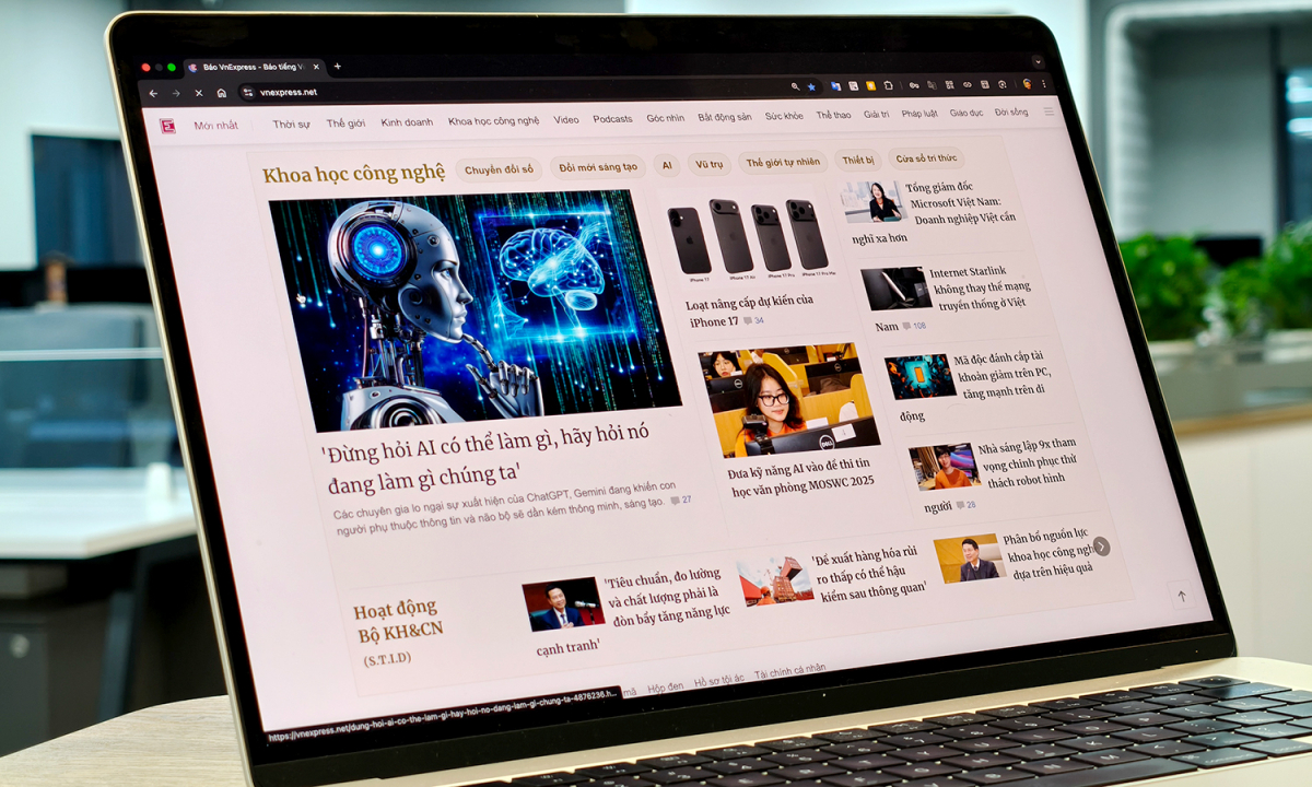 Khám phá Thế giới Khoa học Công nghệ cùng VnExpress